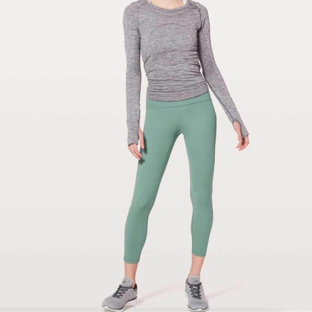 Lululemon Train Times 7/8 Pant 25" Celadon